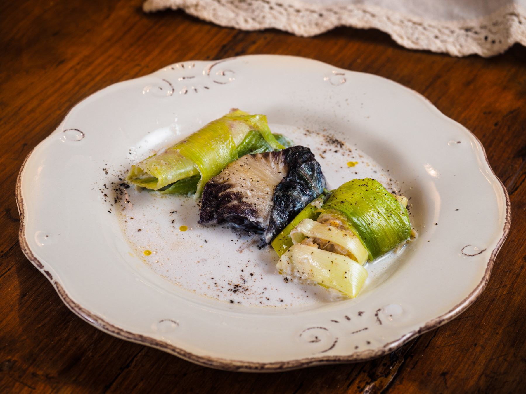 Il Menù - Involtini di porro ripieni