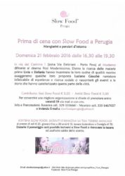 locandina slow food